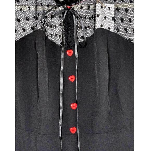 New with tags. Belle Poque black dress. Size medium. - Picture 2 of 10